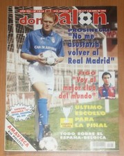 DON BALON 1995 #1016 Prosinecki Figo Barcelona Radchenko Raul Real Madrid revist