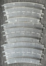 Extrem seltene Exclusiv Carrera Kurven 3/30 transparent 520.072.920