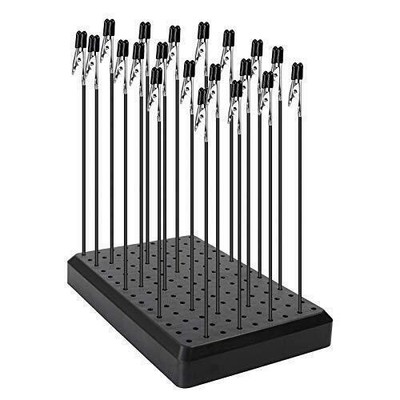 1pc Painting Stand Base, 20pcs Alligator Clip Stick Set Modeling Tools, Airbrush