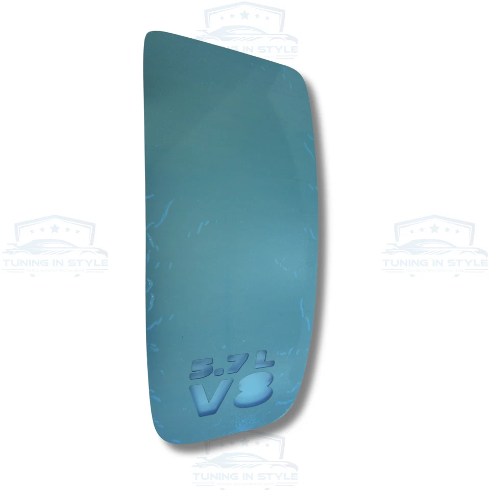 Dodge Charger/Chrysler 300 2011-2018 - Kit de molduras de cubierta de motor de acero inoxidable pulido Foto 2 de 4