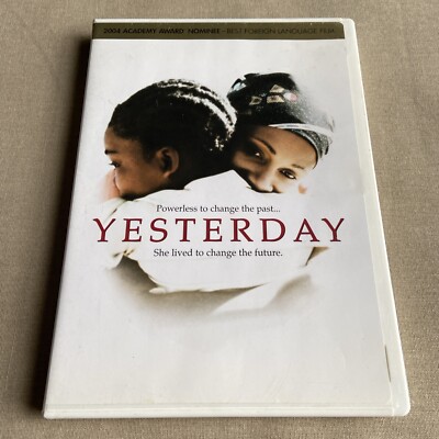 Yesterday (DVD, 2004) W/ Insert Foreign Leleti Likle Mvelase