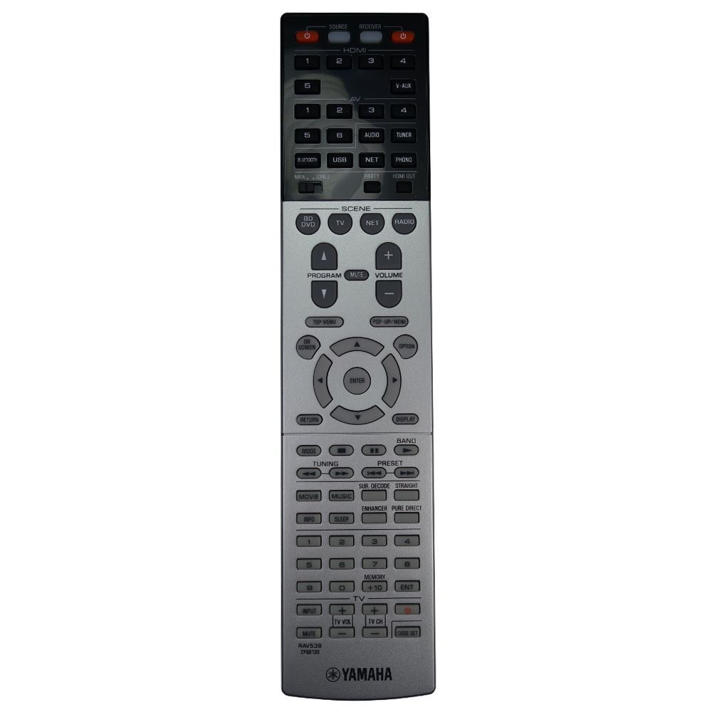 Genuine Yamaha RAV538 AV Receiver Remote Control