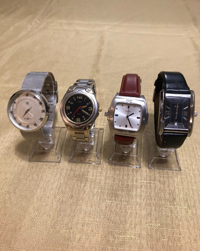 Men's Watches Lot of (4) Muzzaz Zens, Bijoux Terner, Relic, AI26, Working