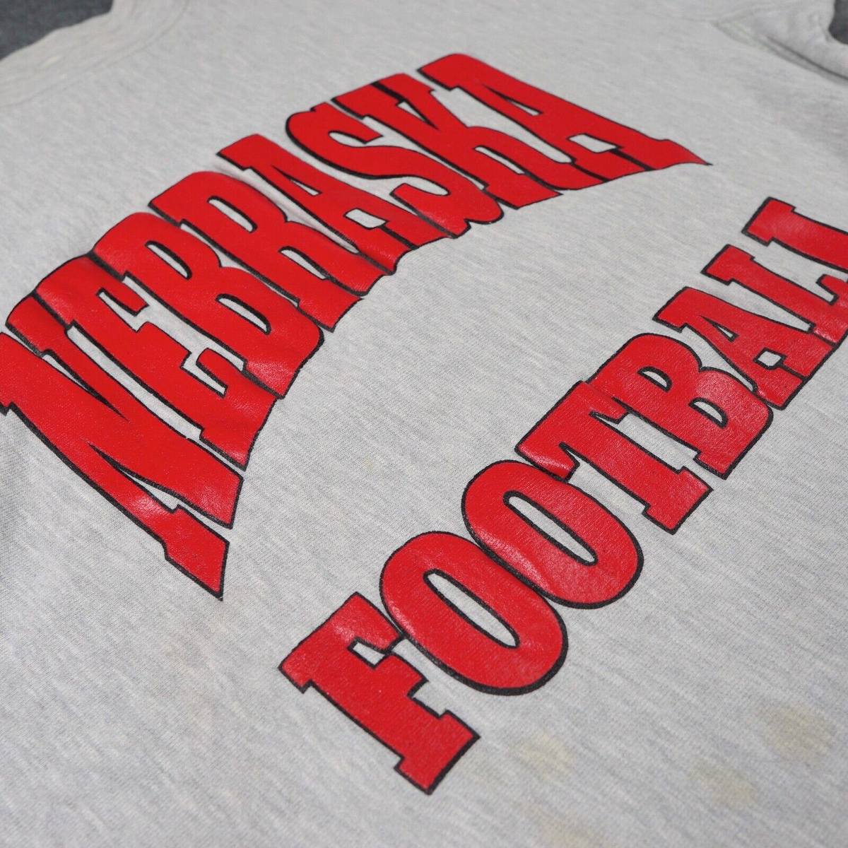80 Champion Reverse Weave Nebraska スウェット Vintage Champion Reverse Weave Sweatshirt XXL 80s Nebraska
