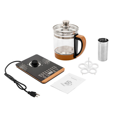 1.8L 800W Electric Health Pot Electric Glass Kettle for Boiling Water Tea Maker