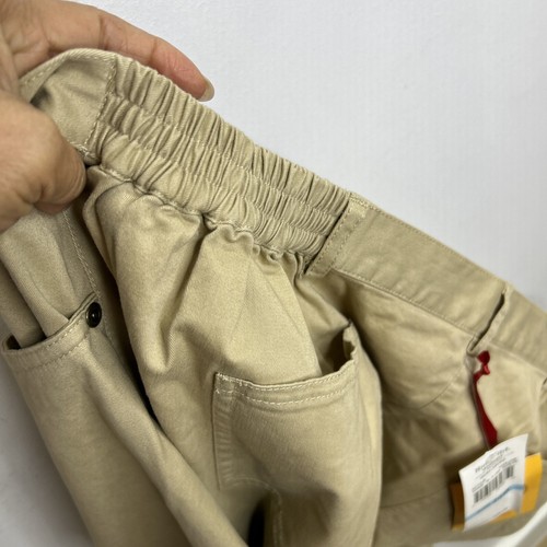 Ruby Rd. Womens Kaki Color Flat Front Straight Leg Ankle Pants Size 20w - Picture 10 of 10