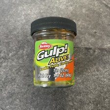Berkley Gulp Alive Scented 1" Fish Fry Bait | 1.9oz / 60g | Chartreuse