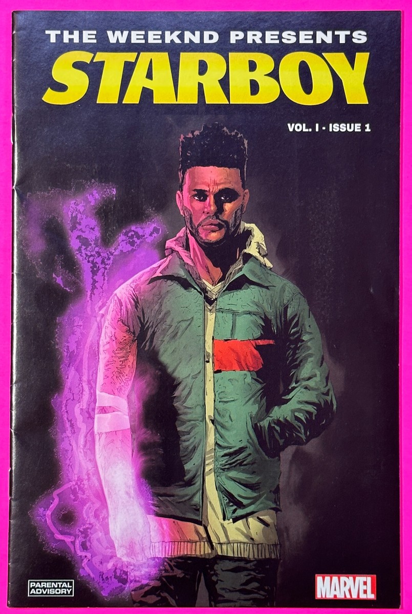 THE WEEKND PRESENTS STARBOY #1 (MARVEL 2018) LIMTED BLACK COVER