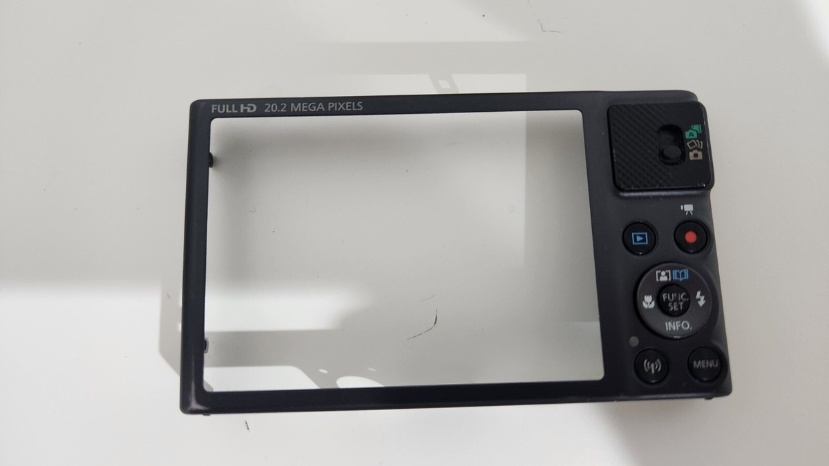 Canon Powershot SX620 HS body case with (screen side only). Black 