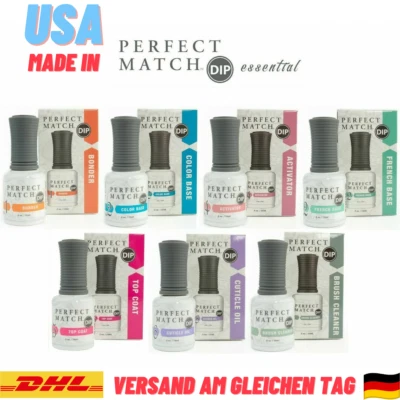 Dipping Ongles Dip Powder Poudre Gel Gelous Base Activateur Scellant Top USA - Photo 1/4