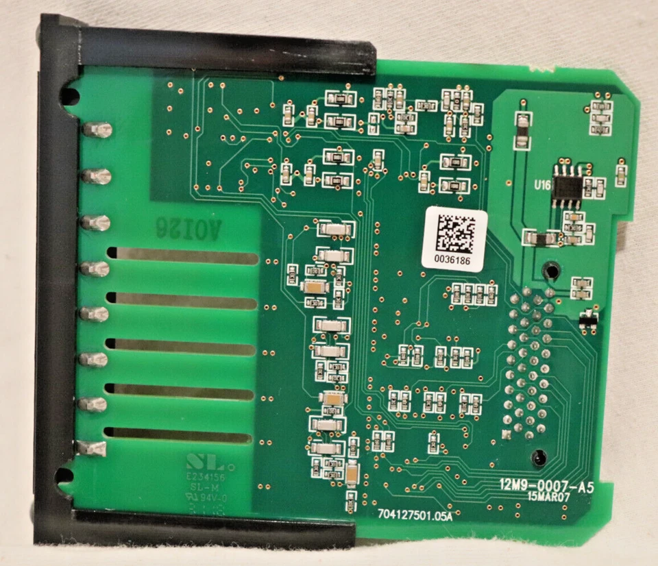 12M9-0007-A5 GE Zenith Multilin IO_B Card MX350 ATS Controller PCB B Card ATS - Image 2 of 4