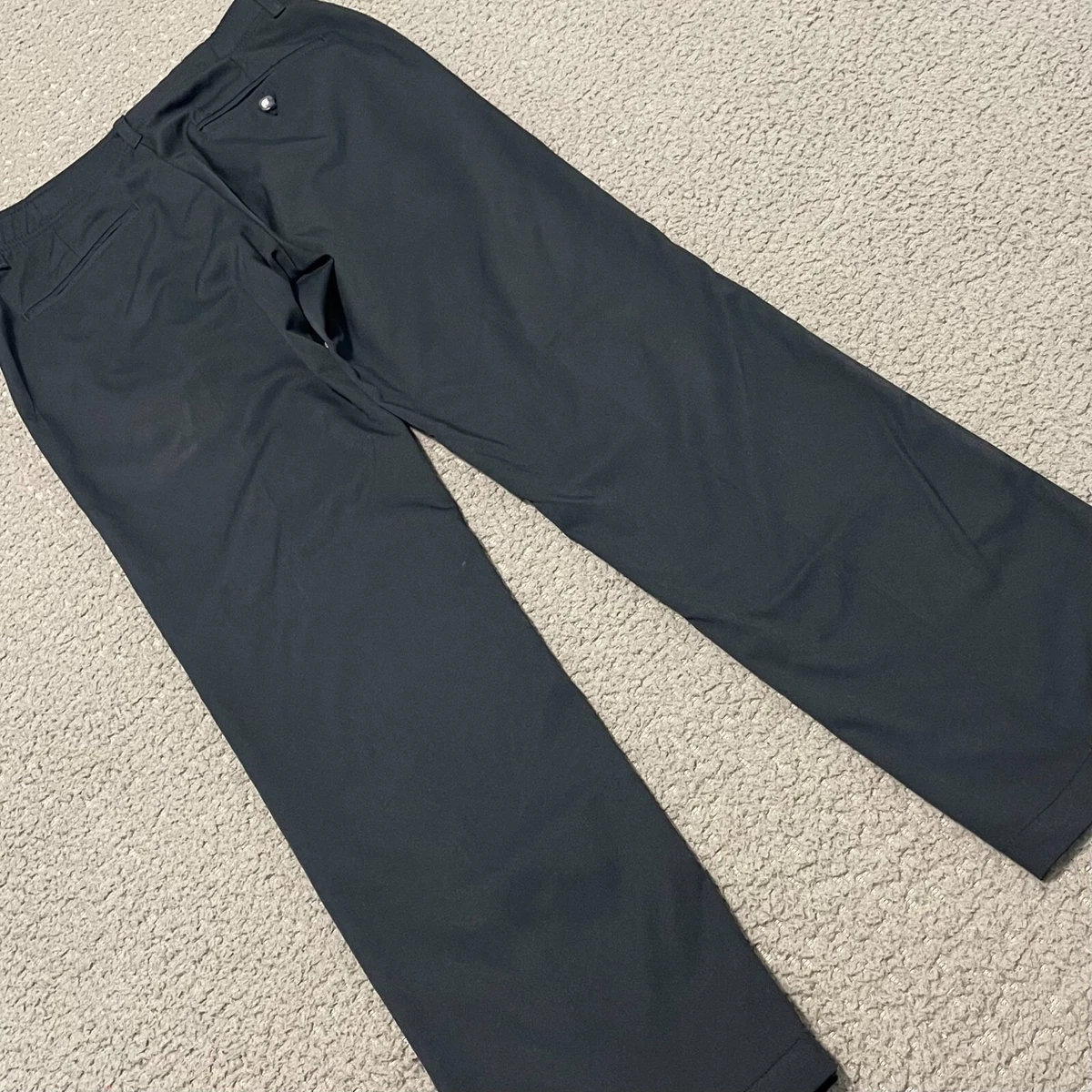 Lee Pants Mens 30x32 Gray Performance Series Extreme Comfort Refined Trousers