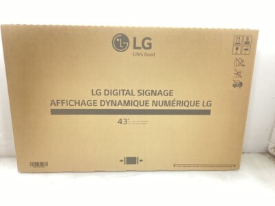 #ad LG 43UL3J M 43quot; UHD 4K Commercial Display WiFi Speakers 8ms 60Hz $239.90