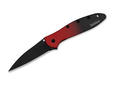 Kershaw Leek Aluminum Red Black Gradient Taschenmesser MagnaCut Rot 1660GRDBLK