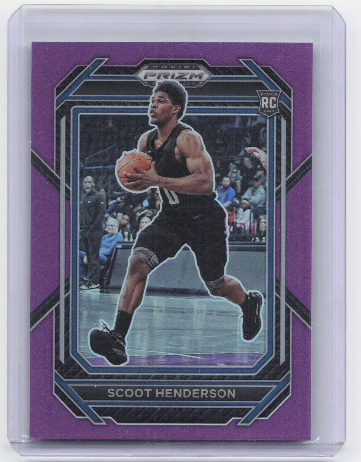 2023 Panini Prizm Draft Picks #24 Scoot Henderson Purple #/75