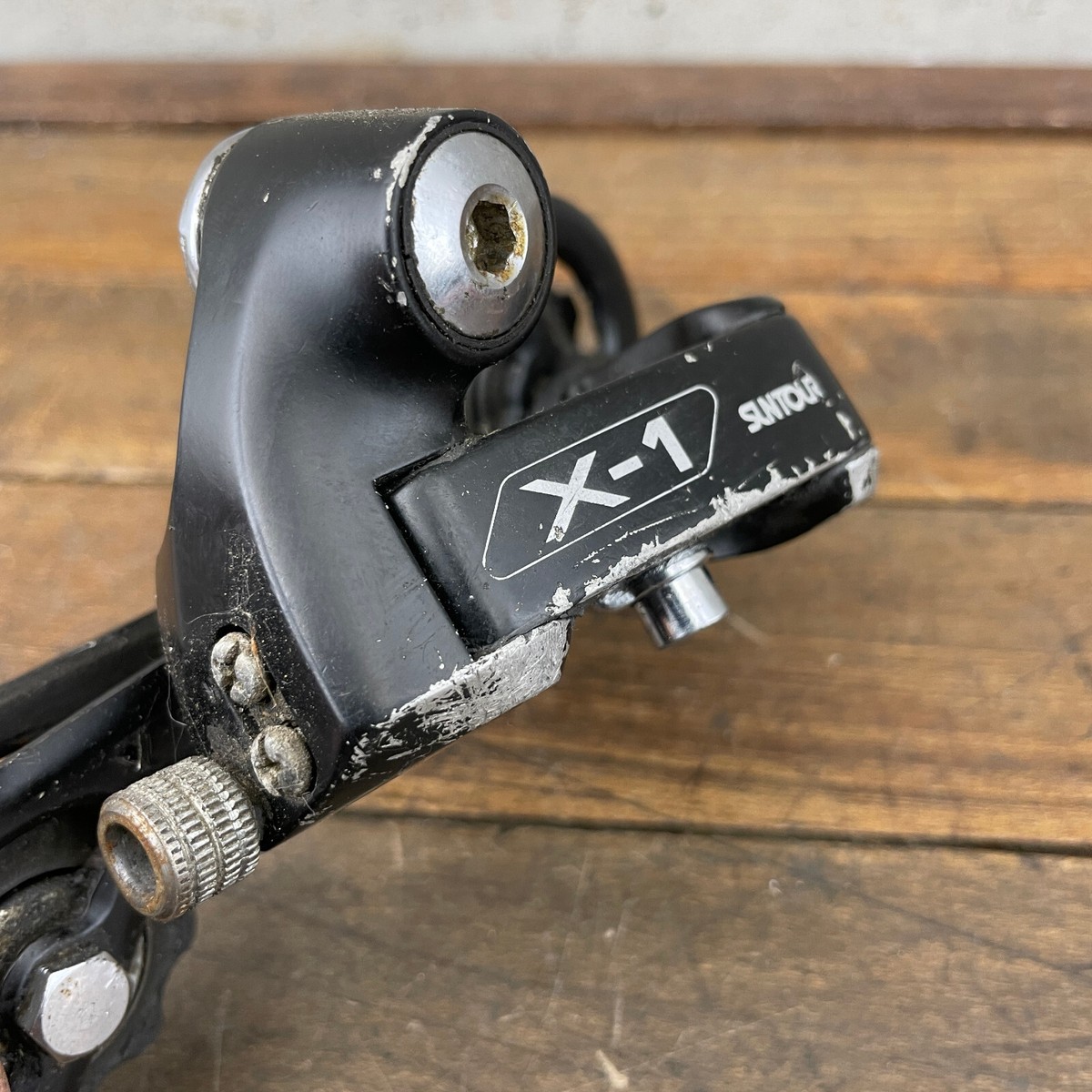 Dérailleur Arrière Suntour X-1 – Longue Cage – Années 90 – Accushift Plus – VTT – Occasion