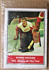 Detroit Red Wings Booklet - Roger Crozier Rookie of the Year- Red Wings Goalie
