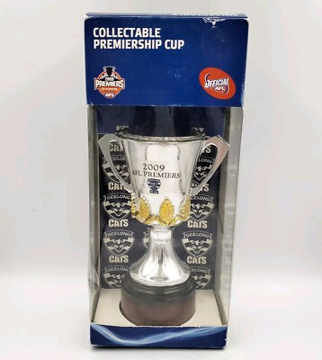Official AFL 2009 GEELONG CATS Premiership Cup Limited Edition with Original Box