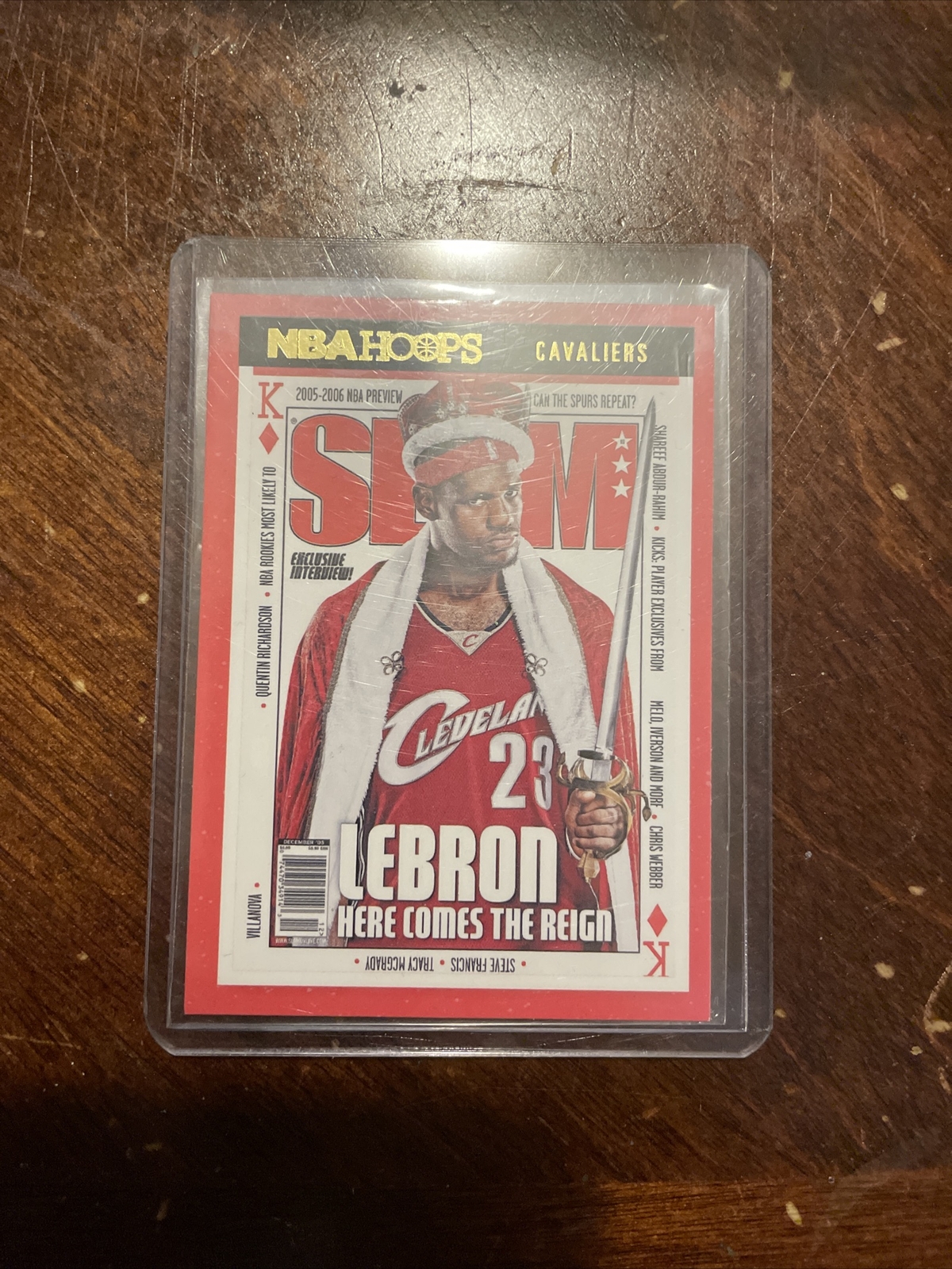 2021-22 Panini NBA Hoops - Slam #SLAM #93 LeBron James