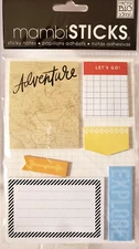 me & my BIG Ideas mambiSTICKS Sticky Notes - ADVENTURE - 6 pads