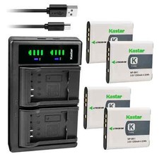 LTD2 Charger 4 battery for Sony NP-BK1 DSC-S750 S780 S950 S980 W180 W190 W370