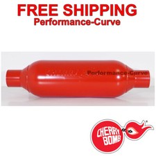 Cherry Bomb M-80 Two Chamber Muffler - 5 Round - 2.25 In Out - M80225