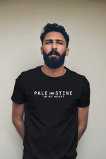 Palestine T-Shirt Unisex Al-Aksa Mosque Keffiyeh 100% Cotton Heavy Blend S to 5X