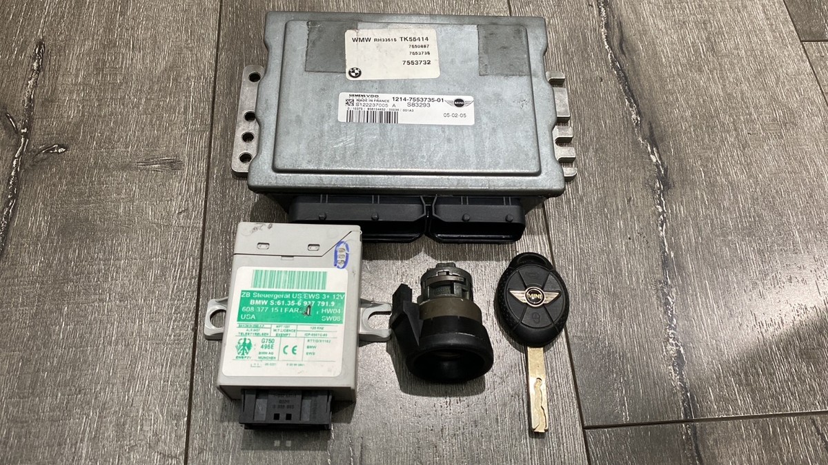 Mini Cooper 2005 R52 S EWS Module ECU & Key Set Combo #201 | eBay