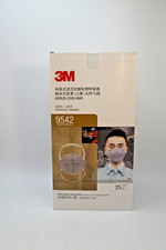 25PCS 3M 9542 KN95 Disposable Face Mask Cover NIOSH CDC Approved Respirator