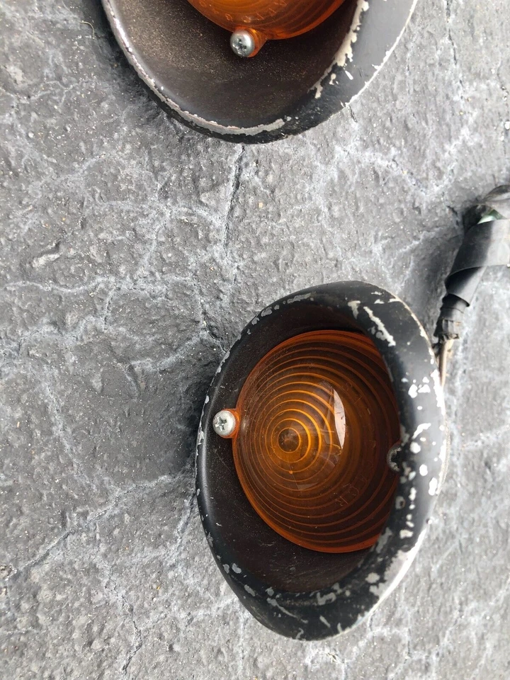 Señal de giro de estacionamiento Ford Mustang 1964-1966 vintage OEM SAE PD 64 CP Foto 4 de 4