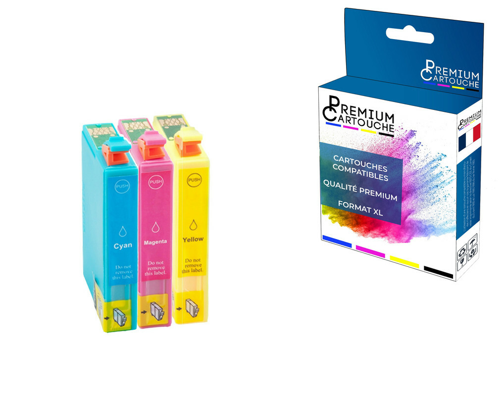 Cartouche compatible EPSON 405 XL couleur pour remplacer vos encres vides sans bloquer