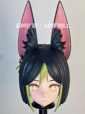 Kigurumi Genshin Impact Tighnari 1/1 Cosplay customized Wearable Head Shell