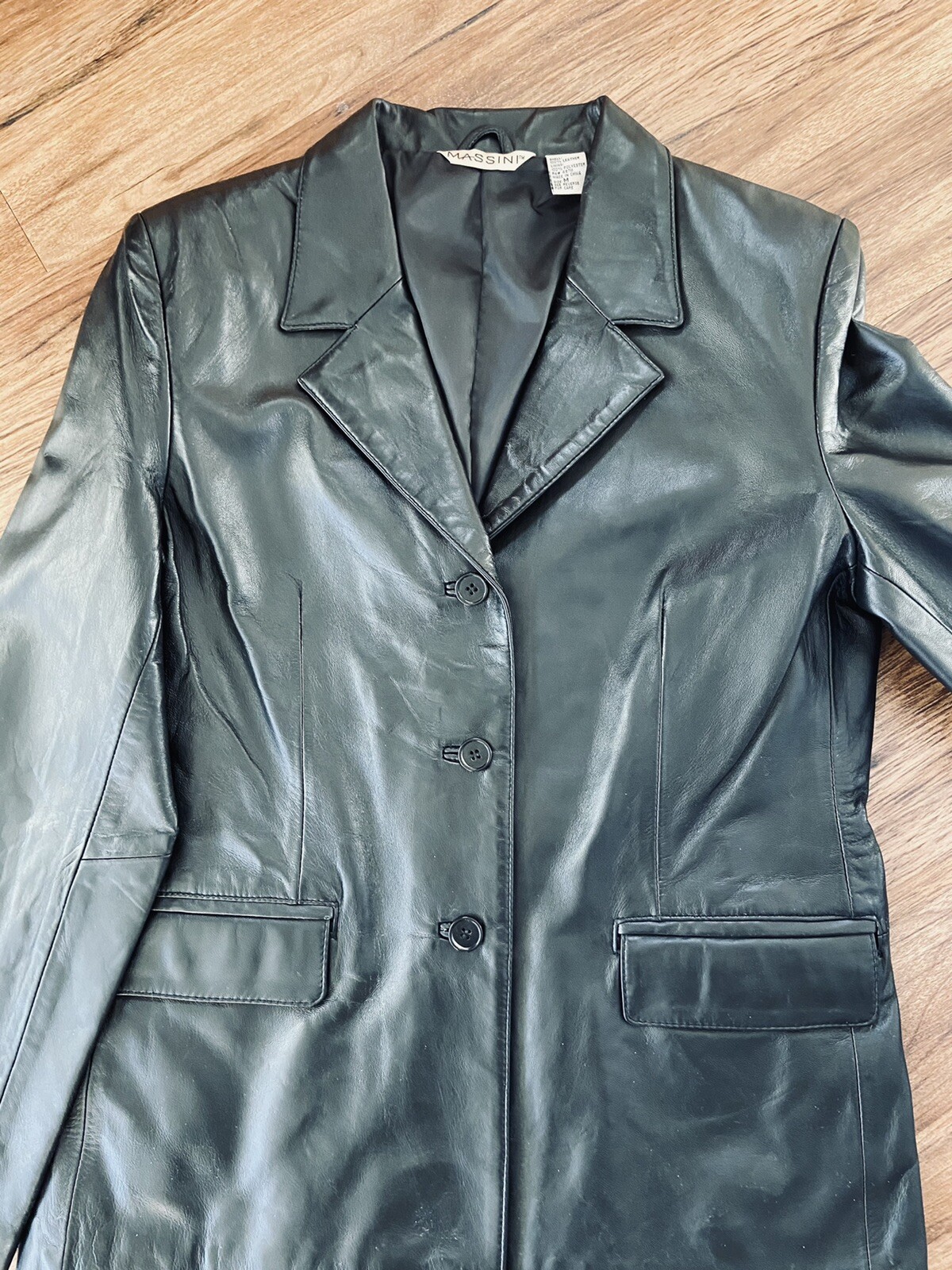 Massini Leather Jacket- NWT | eBay