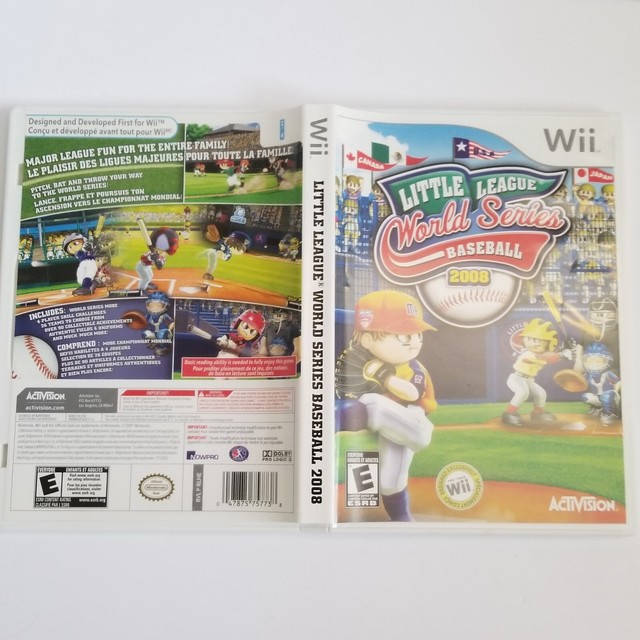 Little League World Series Baseball 08 Nintendo Wii 08 For Sale Online Ebay