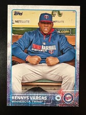2015 Topps #219B Kennys Vargas Variation Twins