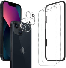 ArmorSuit 2 Pack Glass Apple iPhone 13 Mini Screen Protector  Camera Lenses USA