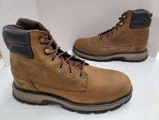NUEVO EN CAJA CAT EXPPOSITION AT ALLOY SAFETY TOE Botas de Trabajo P91363 Pirámide Tostado Marrón