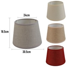 Paralume Tessuto Paralumi Lampadario Misure Ø30.5 * Ø24* H18.5cm Varie Colori