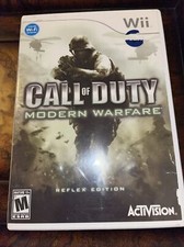 Call of Duty: Modern Warfare Reflex Edition Nintendo Wii 2009 CIB COD Shooter