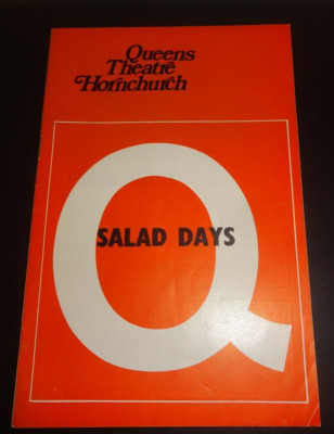 Salattage - Queens Theatre Hornchurch Programm 1971