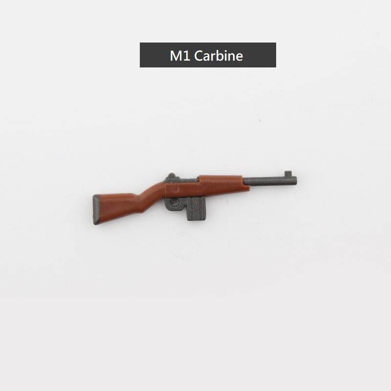 World War 2 II Armoury Weapon Gun moc 98k MG34 Bren German US