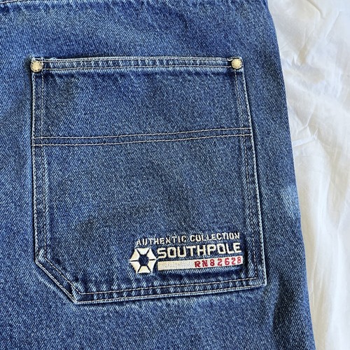 Vintage South Pole Authentic Collection Jeans RN82628 Hong Kong Size 35x29 - Picture 1 of 15