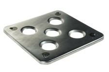 Motamec Dry Sump Oil Tank Base - Fabricated Steel Weld In Mount Platform Plate