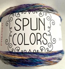 Premier Spun Colors Yarn Cake 4 Medium Assorted Acrylic Fine Superwash Merino