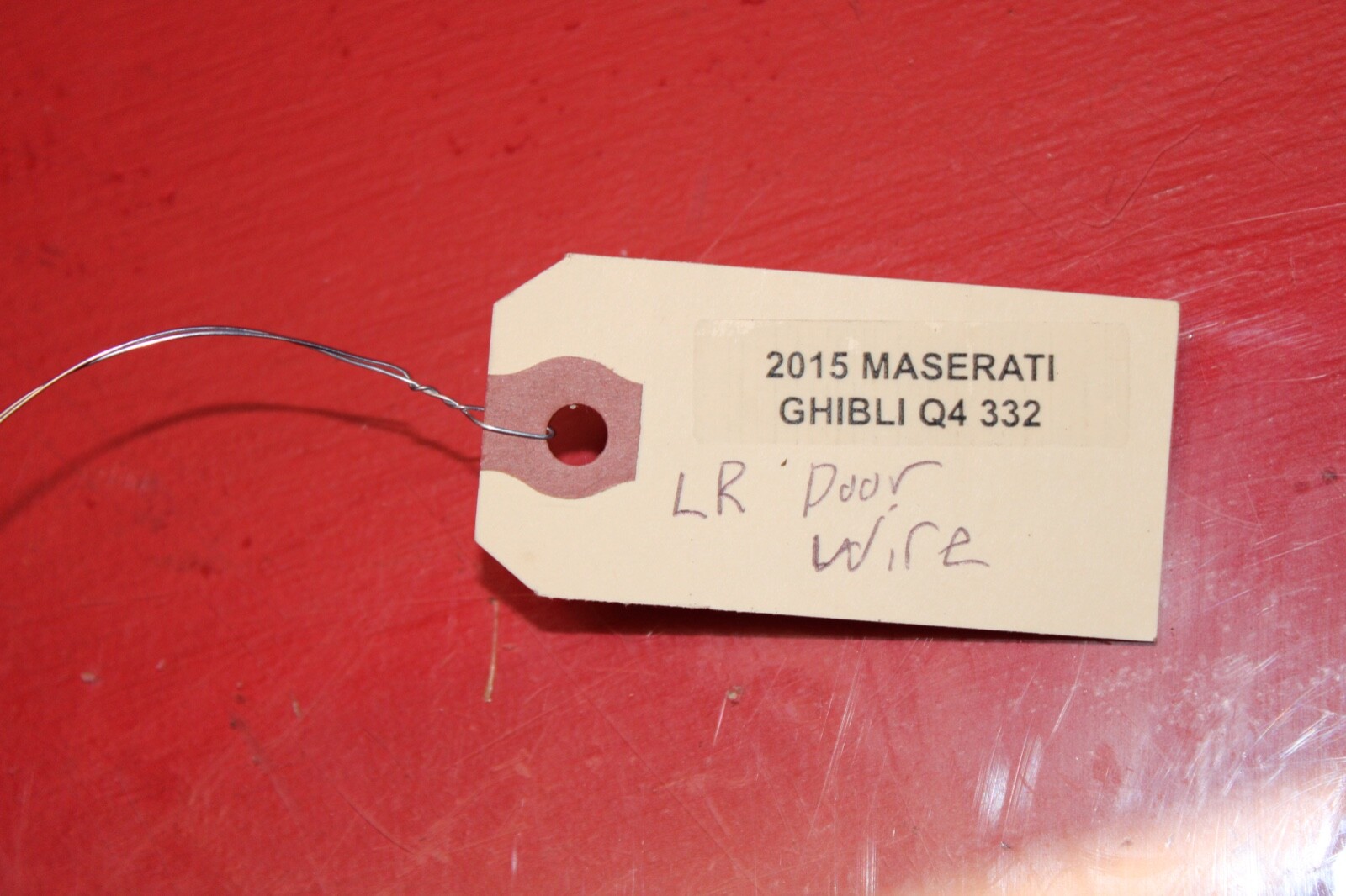 2014-2019 MASERATI GHIBLI M157 OEM LEFT REAR DRIVER SIDE DOOR PANEL WIRE HARNESS