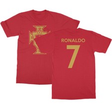 Ronaldo 7 Jersey Style - Portugal Soccer Cup Fan Unisex T-Shirt