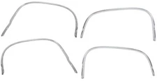 JEGS 90481K 4-Piece Wheel Well Molding Kit 1968-1969 Chevy Chevelle El Camino In