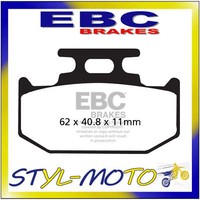 Fa152/2Mxs BeläGe Sinter Hinten EBC Suzuki RMX 250 S 1992-1995
