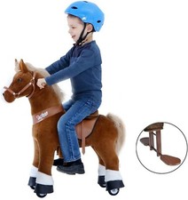 PonyCycle ux324 Kids Manual Ride on Horse Small 3-5 Year Brown