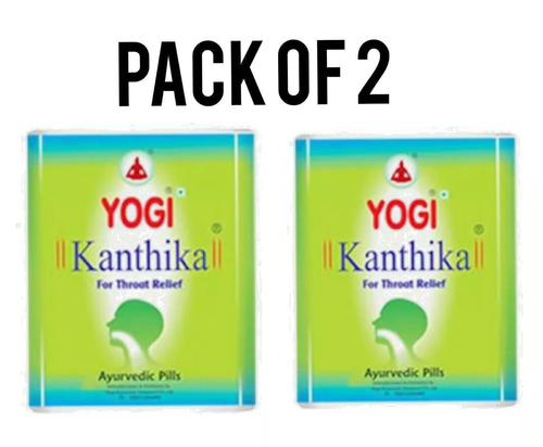 Pilules Yogi Kanthika 280 - Soulagement Gorge Et Toux - Ingrédients Naturels, Expiration 2028